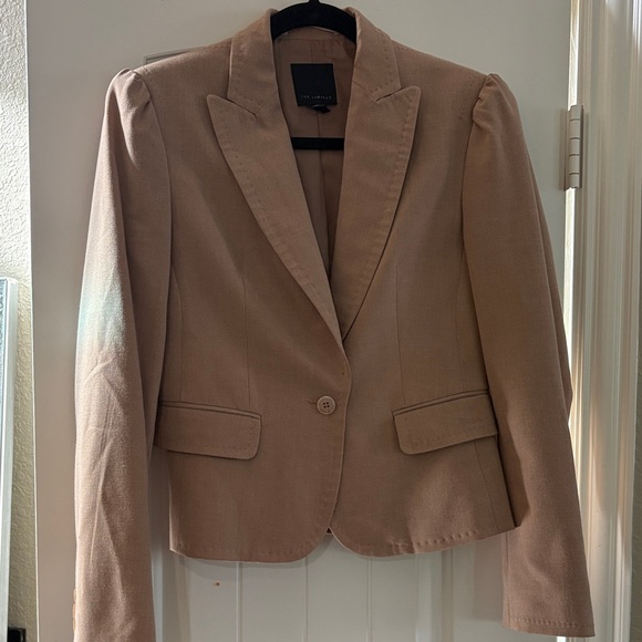 The Limited Jackets & Blazers - The Limited Classic Tan Blazer